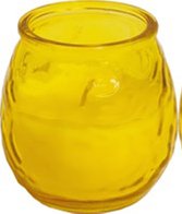 Bougies à la Citronnelle en Verre Jaune