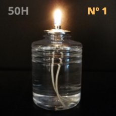 Bougies à Huile de Paraffine 50 Heures - Pack 36 Recharges