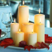420020 003 Bougie pilier 5 x 10 cm
